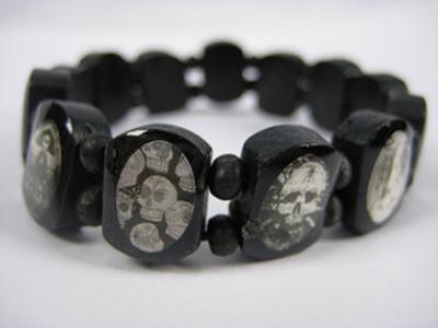 Click to get Skeleton Bracelet From Hot Topic