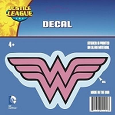 Click to get Wonder Woman Logo Car Decal Pink and Black