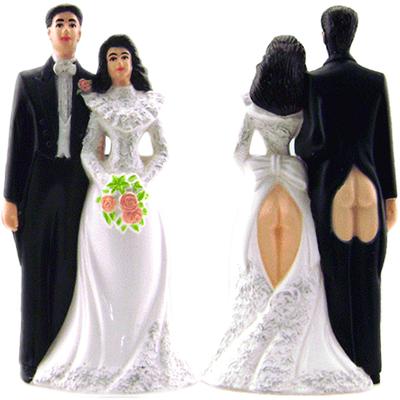 Click to get Sexy Butts Wedding Cake Topper