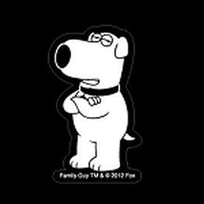 Click to get Family Guy Brian Griffin Car Decal