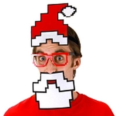 Click to get Pixel Santa Costume Kit