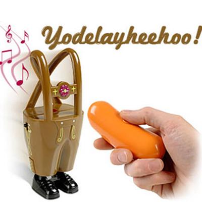 Click to get Remote Controlled Yodeling Lederhosen