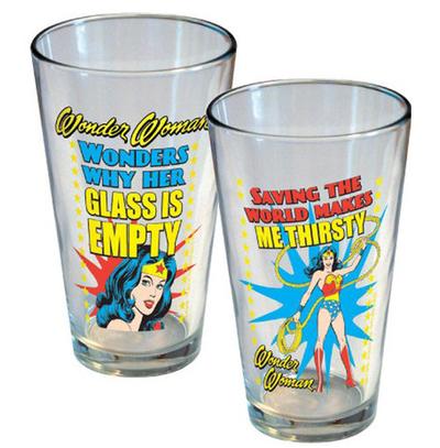 Click to get Wonder Woman Glass Set