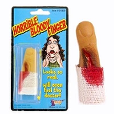 Click to get Horrible Bloody Finger Prank