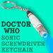 Doctor Who Sonic Screwdriver of the 11th Doctor Keychain