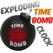 Exploding Time Bomb Clock