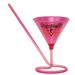 Bachelorette Party Martini Cup with Straw